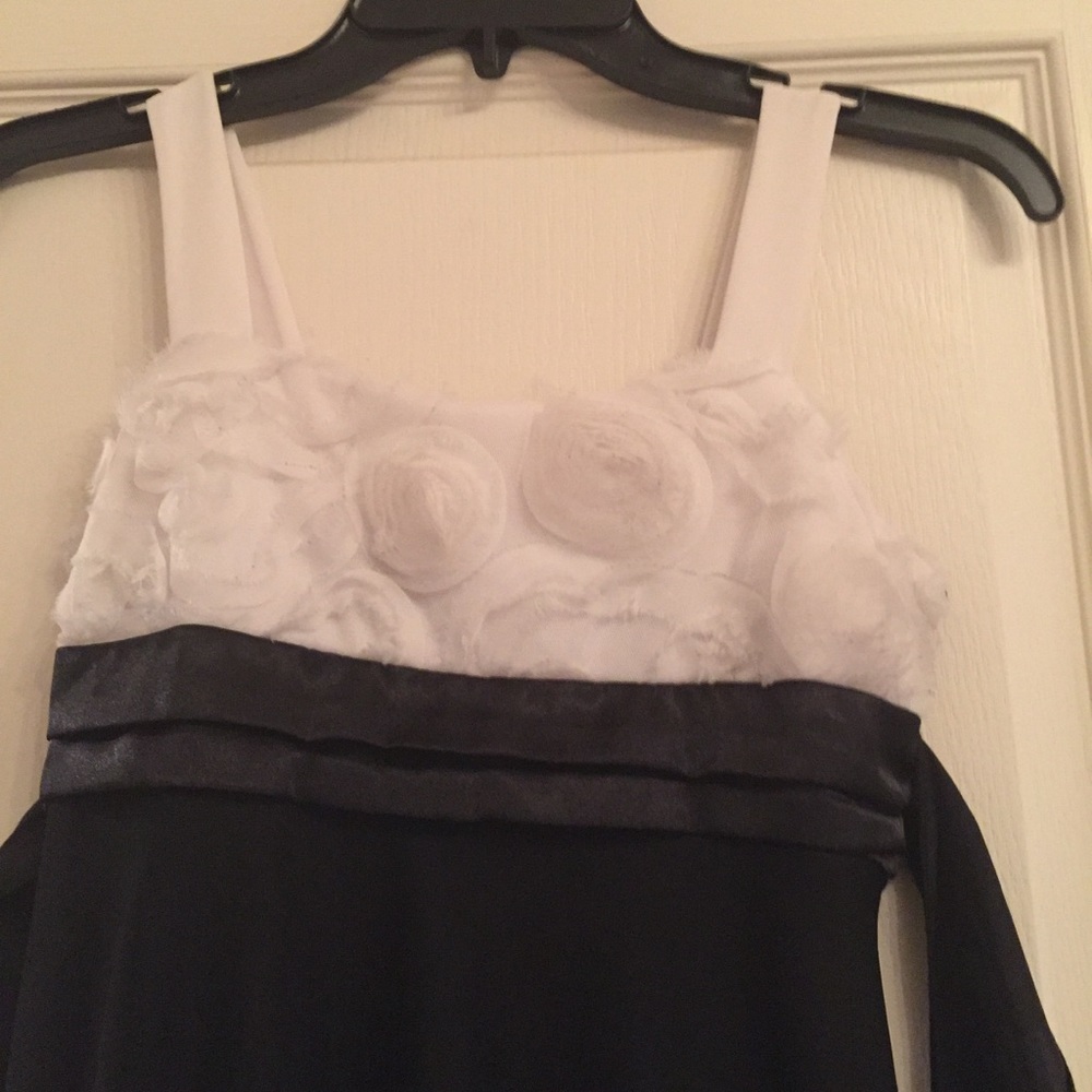 Ruby Rox Special Occasion Dress. Blk & Wht Large - Picture 4 of 4